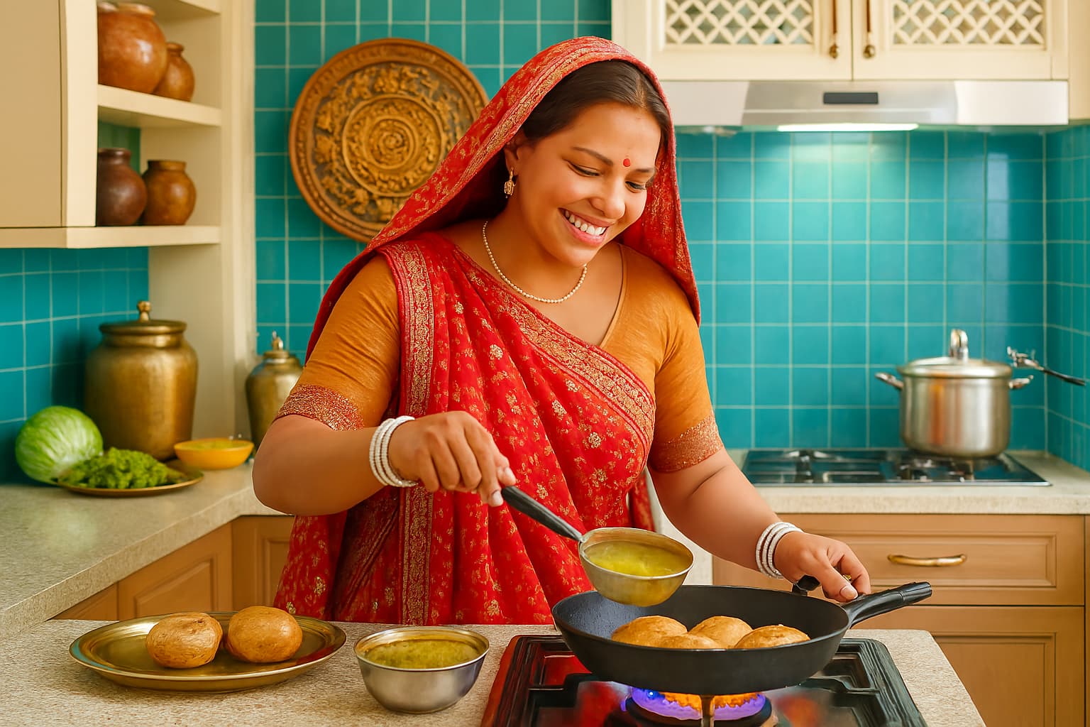 Portrait of Chef Asha - Indian Homechef
